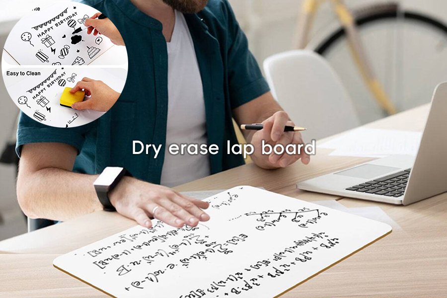 「白板百科」便攜式干擦小白板 Dry Erase Lap Board
