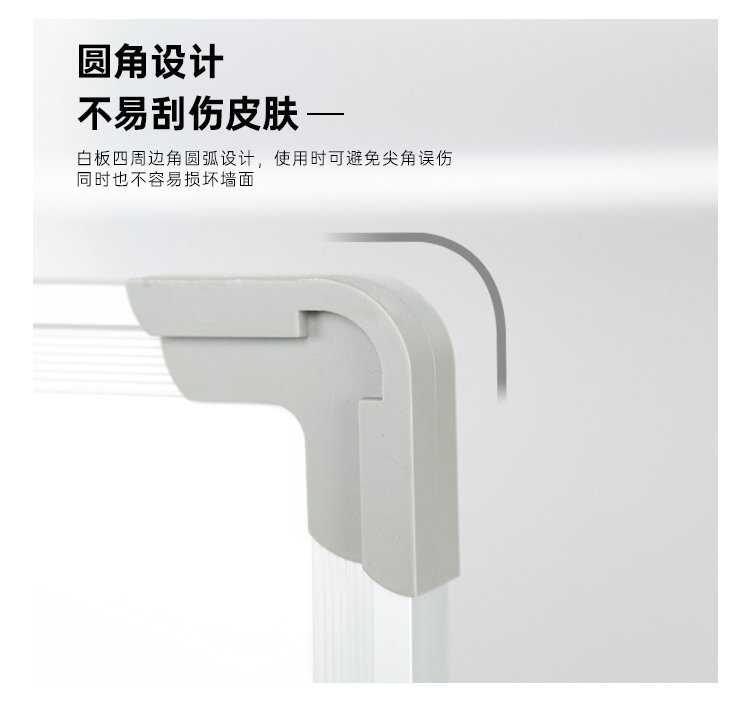 M16雙向活動掛鉤磁性白板 多用雙面寫字板產(chǎn)品詳情