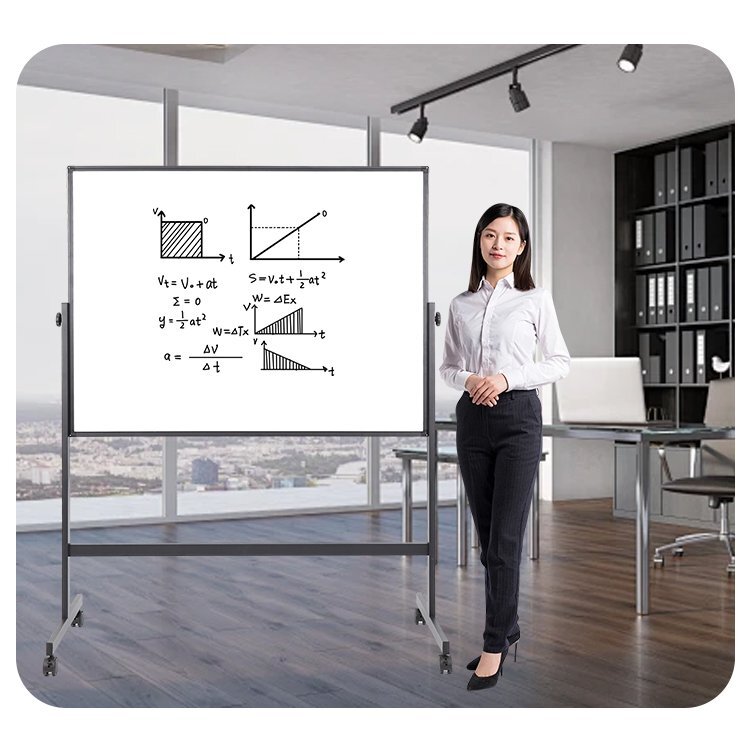 M94辦公教學(xué)H型雙面移動支架白板-移動白板-磁性白板產(chǎn)品詳情