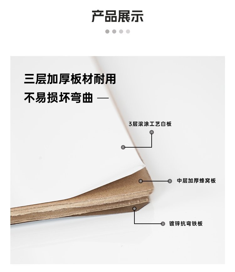 M92雙向雙面懸掛磁吸寫字白板產(chǎn)品展示