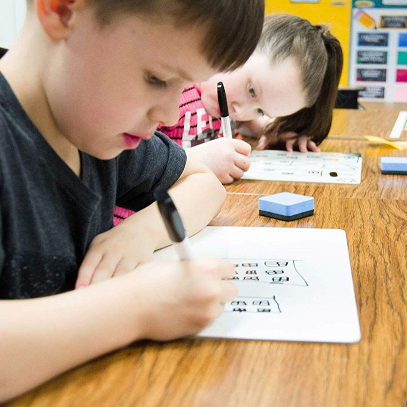 M30紅藍線雙面小白板帶筆夾寫字板產(chǎn)品詳情圖4